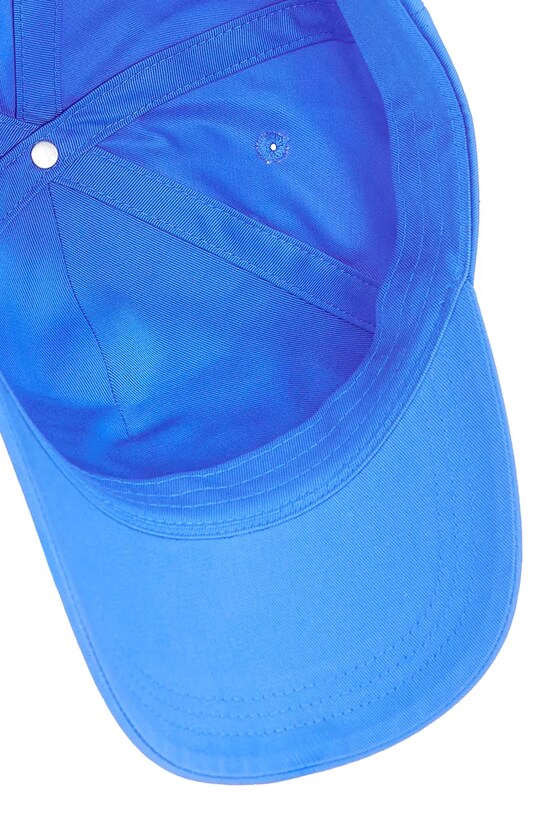 Calvin Klein Jeans czapka z daszkiem bawełniana dziecięca niebieski IU0IU00698.PPYA