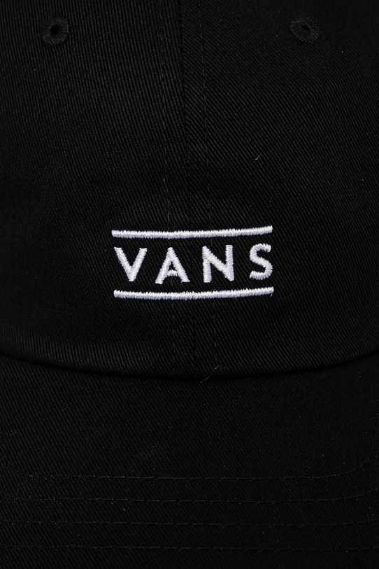 Băieți Vans șapcă din bumbac pentru copii HALF BOX CURVED BILL JOCKEY VN000J4TBLK1 negru
