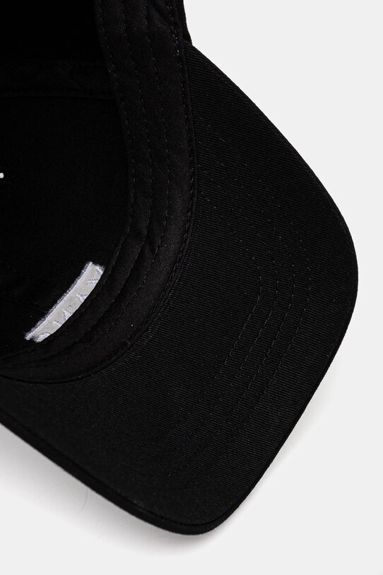 Vans czapka z daszkiem bawełniana dziecięca HALF BOX CURVED BILL JOCKEY czarny VN000J4TBLK1