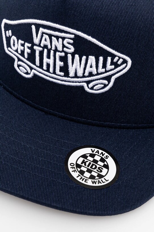 Vans șapcă din bumbac pentru copii Classic Vans Snapback VN000J4VLKZ1 bleumarin SS25