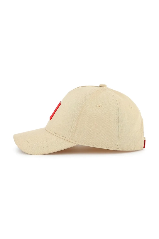 Детская хлопковая кепка HUGO бежевый G00313