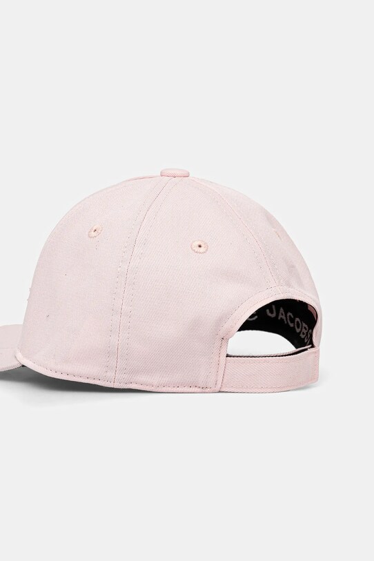 Chłopiec Marc Jacobs czapka z daszkiem bawełniana dziecięca W60410 różowy