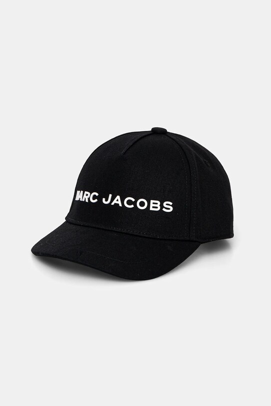 Дитяча бавовняна кепка Marc Jacobs аплікація чорний W60410