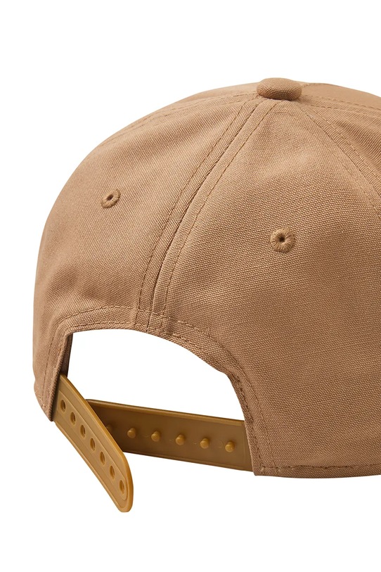 Reima czapka z daszkiem bawełniana dziecięca Lippis zielony 5300122C.PPYA