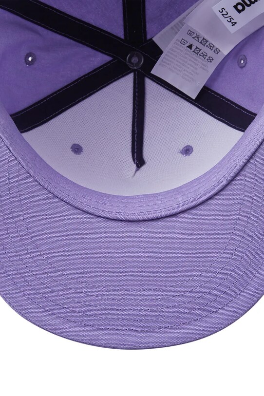 Pamučna kapa sa šiltom za bebe Reima Lippis 5300122C.PPYA ljubičasta