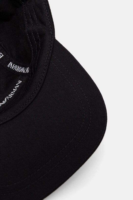 Bavlněná baseballová čepice Emporio Armani EB000328.AF14016 námořnická modř
