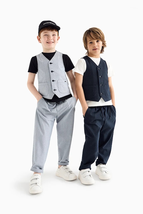 Pamučna kapa sa šiltom Emporio Armani EB000328.AF14016