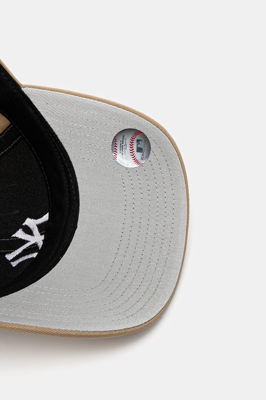 47 brand șapcă din bumbac pentru copii MLB New York Yankees bej B.RAC17CTP.KH.KIDS