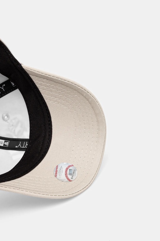 New Era czapka z daszkiem bawełniana dziecięca NEW YORK YANKEES beżowy 60595414