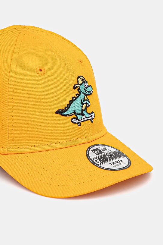 Βαμβακερό καπέλο του μπέιζμπολ New Era NEW ERA 60595418 πορτοκαλί SS25