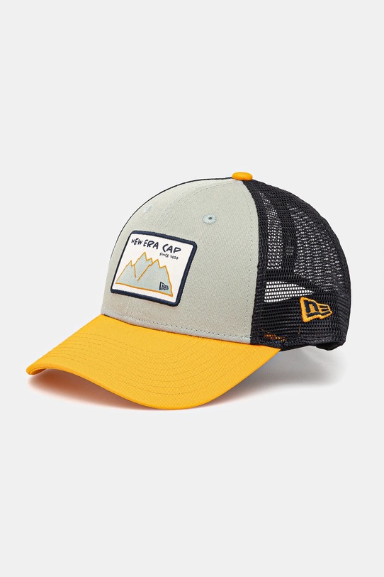 Pamučna kapa sa šiltom New Era NEW ERA natpis narančasta 60595401