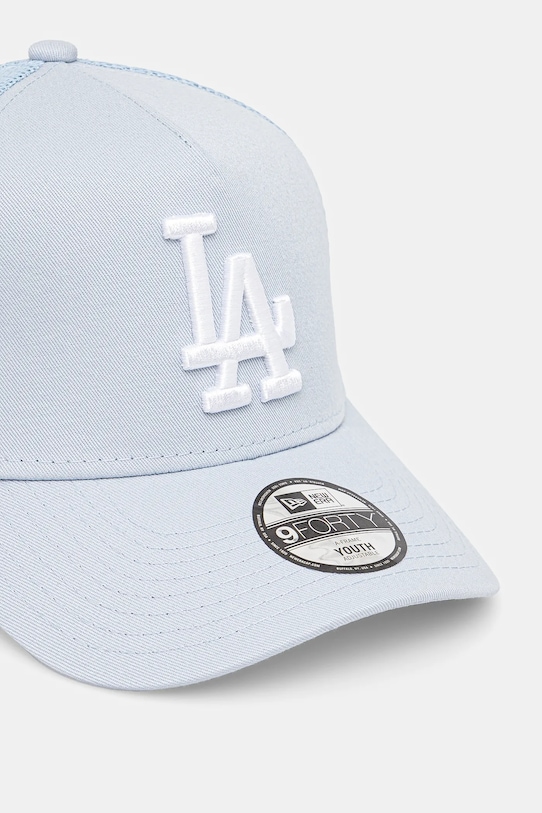 New Era czapka z daszkiem bawełniana LOS ANGELES DODGERS 60595496 niebieski SS25