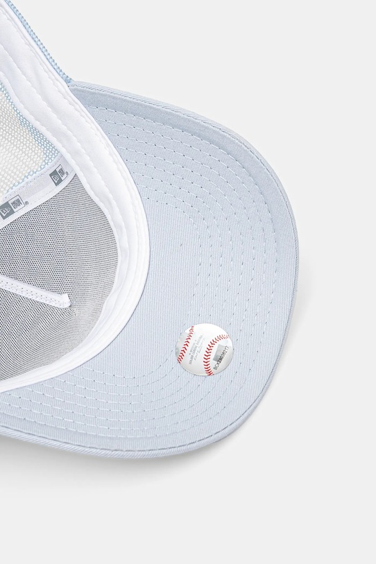 New Era czapka z daszkiem bawełniana LOS ANGELES DODGERS niebieski 60595496