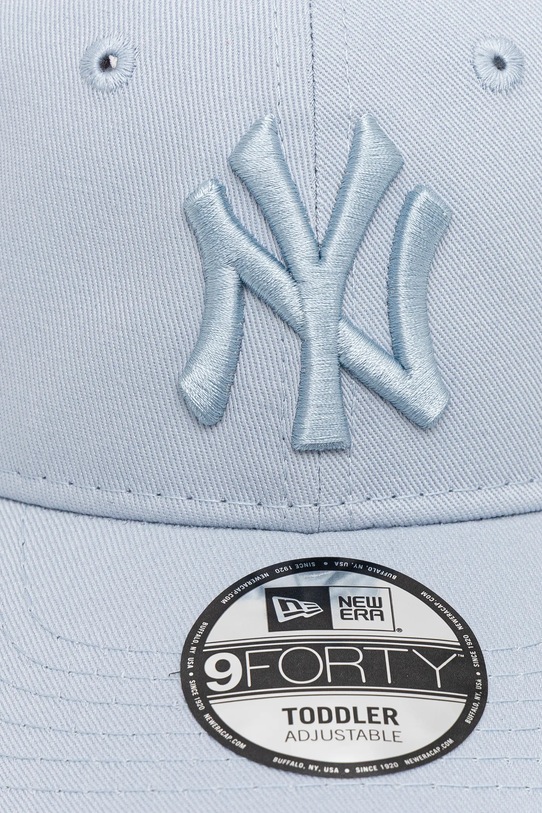 Dětská bavlněná kšiltovka New Era NEW YORK YANKEES 60595486 modrá SS25