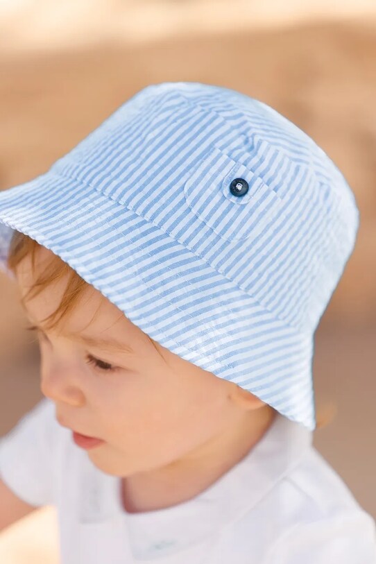 Detský bavlnený klobúk Tartine et Chocolat bavlna modrá CA90081