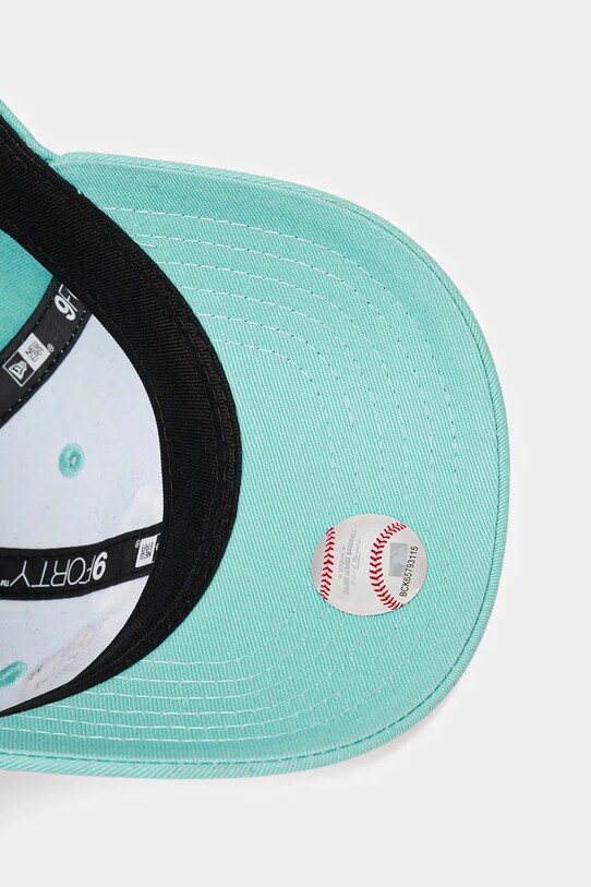 New Era șapcă din bumbac pentru copii NEW YORK YANKEES turcoaz 60667517