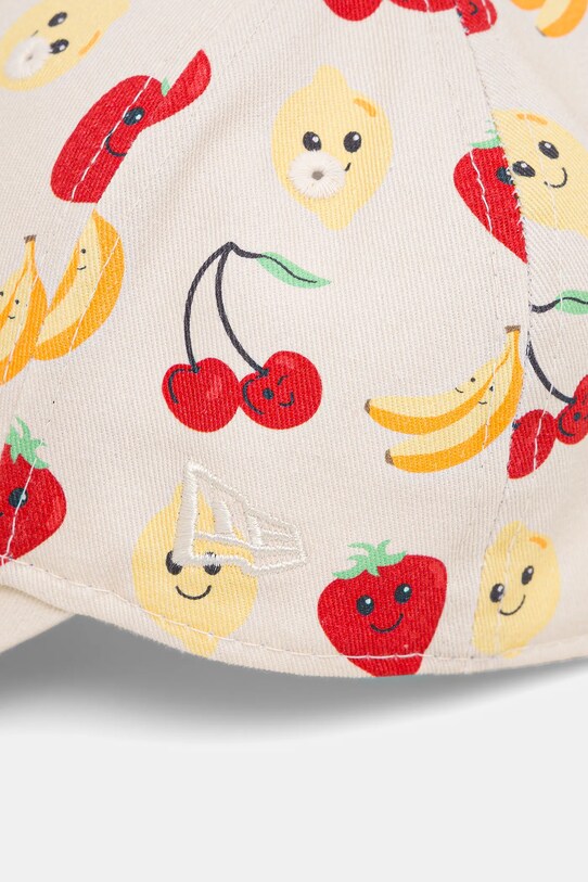 New Era șapcă din bumbac pentru copii NEW ERA 60667526 bej SS25