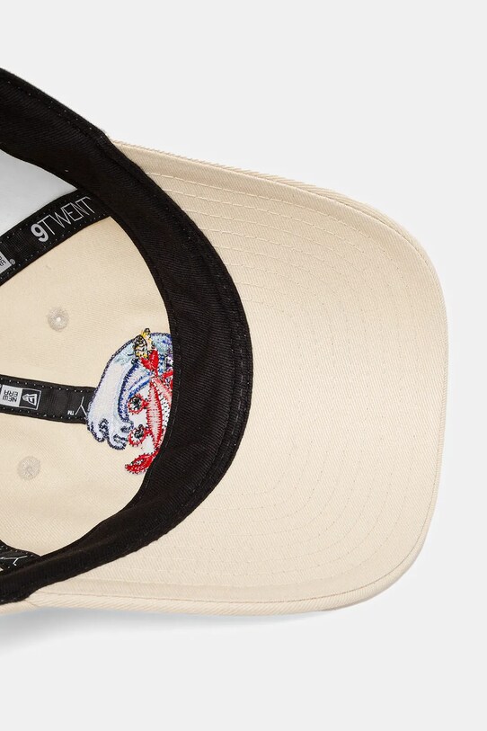 Pamučna kapa sa šiltom New Era NEW ERA bež 60667536