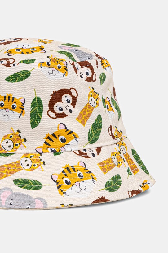 New Era kapelusz bawełniany dziecięcy NEW ERA 60667518 beżowy SS25