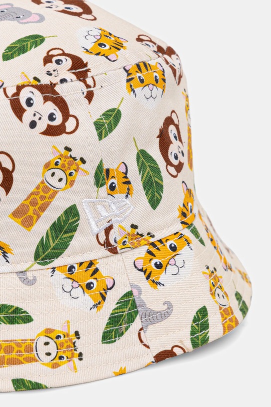 Chłopiec New Era kapelusz bawełniany dziecięcy NEW ERA 60667518 beżowy