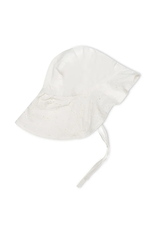 That's mine pălărie din bumbac pentru copii Clara 000435 alb SS25