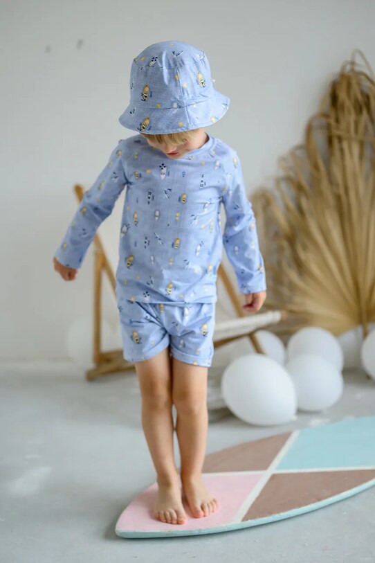 Дитячий капелюх Jamiks PIKSI інші блакитний PIKSI.Nak.glow.JLH098.K
