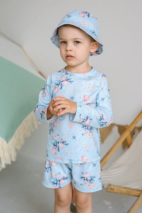 Дитячий капелюх Jamiks PIKSI бірюзовий PIKSI.Nak.glow.JLH098.K