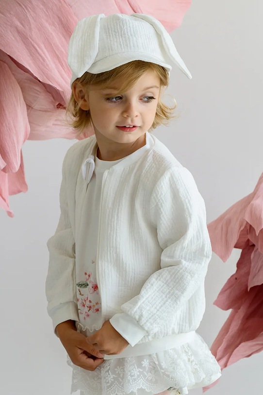 CHLAPEC Dětská baseballová čepice Jamiks CHAKA CHAKA.Nak.glow.JLH131.K béžová