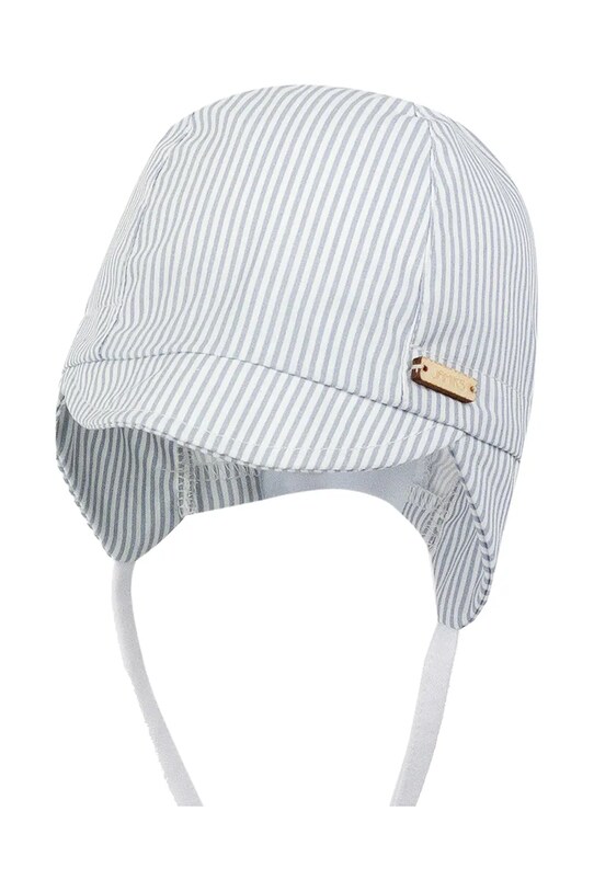 Хлопковая шапочка для младенцев Jamiks DELMAR хлопок голубой DELMAR.Nak.glo.JLH161.K