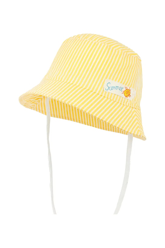 Otroški bombažni klobuk Jamiks MISZEL Bombaž rumena MISZEL.Nak.glo.JLH075.K