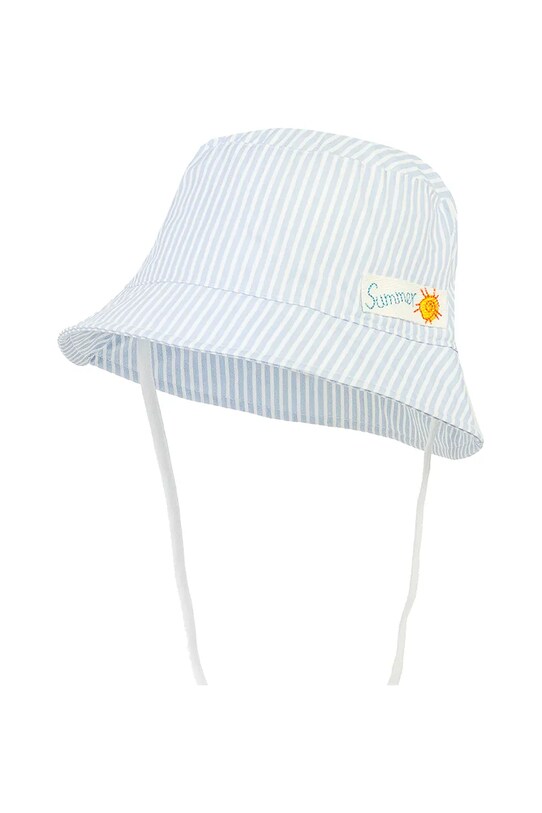 Дитяча бавовняна панама Jamiks MISZEL MISZEL.Nak.glo.JLH075.K блакитний SS25