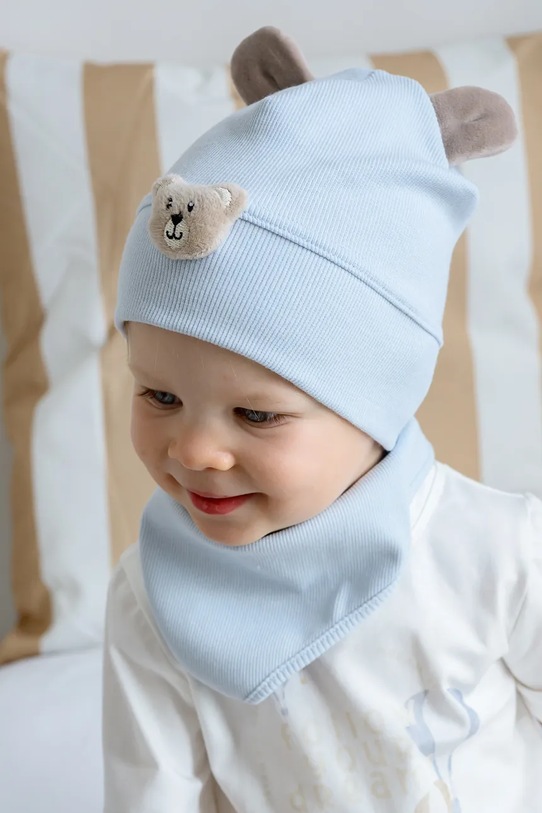 Băieți Jamiks caciula copii ORO ORO.Nakr.glowy.JWH067.K albastru