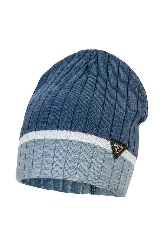 Παιδικός βαμβακερός σκούφος Jamiks PAXTON λεπτό μοτίβο μπλε PAXTON.Nak.glo.JWH031.K