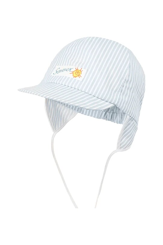 Dětská bavlněná kšiltovka Jamiks RAJ bavlna modrá RAJ.Nakr.glowy.JLH074.K