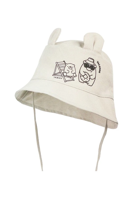 Детская льняная шляпа Jamiks TADI остальные серый TADI.le.Nak.gl.JLH063.K