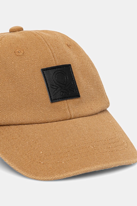 United Colors of Benetton șapcă 6T8JCA02G.G.Seasonal maro SS25