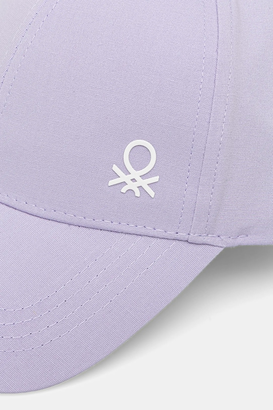 Кепка United Colors of Benetton 6YCTGA012.P.Seasonal фіолетовий SS25