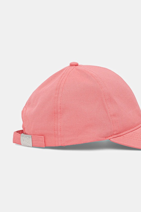 Chlapec Šiltovka United Colors of Benetton 6YCTCA01Y.G.Seasonal ružová