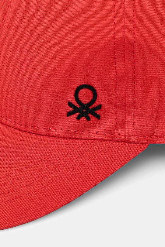 United Colors of Benetton șapcă 6YCTCA01Y.G.Seasonal rosu SS25