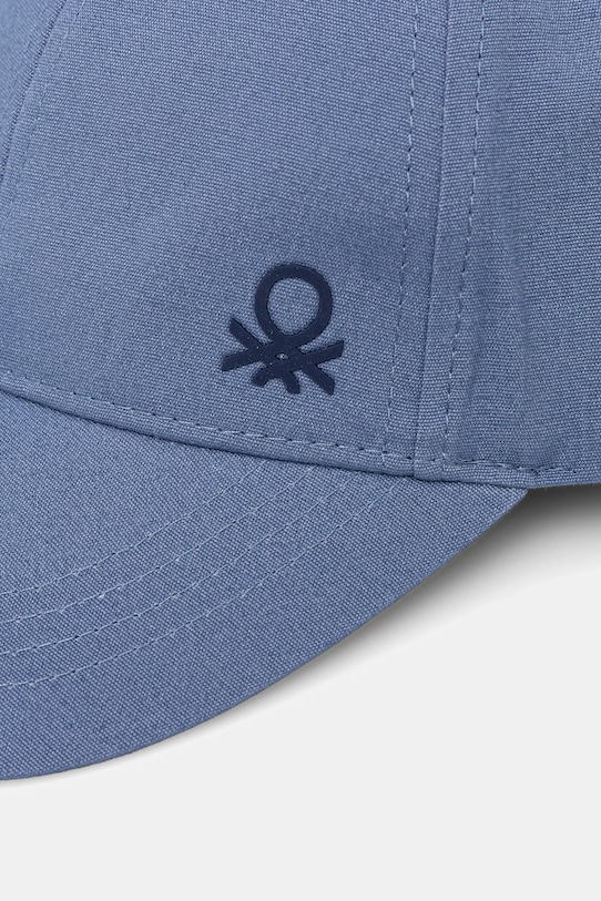 United Colors of Benetton czapka z daszkiem 6YCTCA01Y.G.Seasonal niebieski SS25