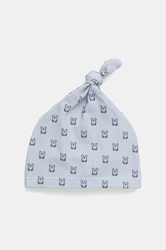 Σκούφος United Colors of Benetton βαμβάκι μπλε 6SDFAA00V.W.Seasonal
