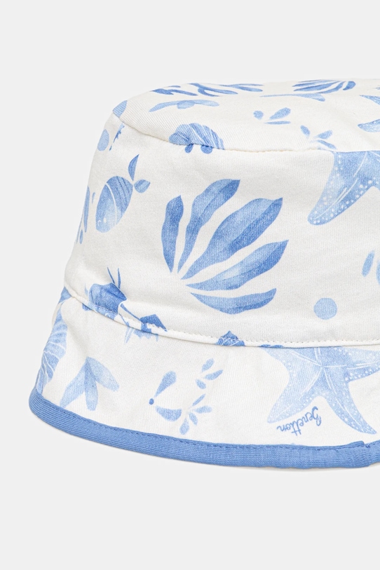 United Colors of Benetton kapelusz dwustronny dziecięcy biały 6YPLGA01G.P.Seasonal