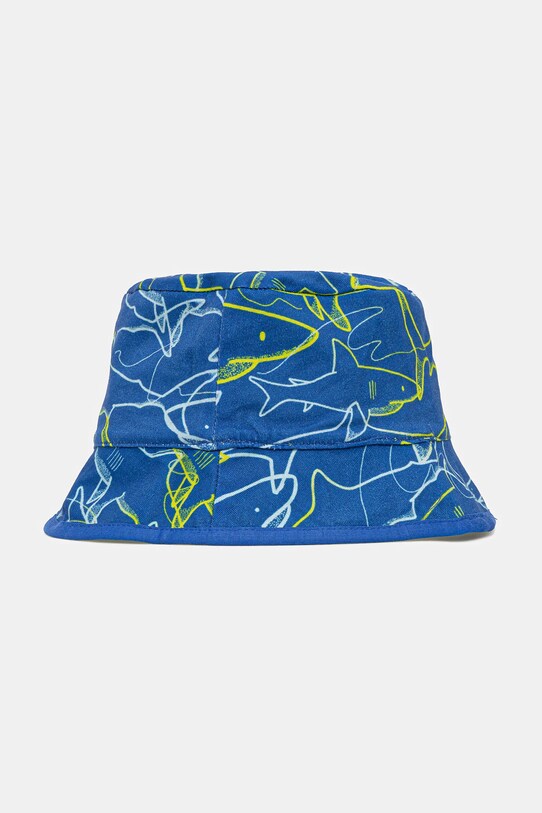 United Colors of Benetton pălărie reversibilă pentru copii 6YPLGA01G.P.Seasonal verde SS25