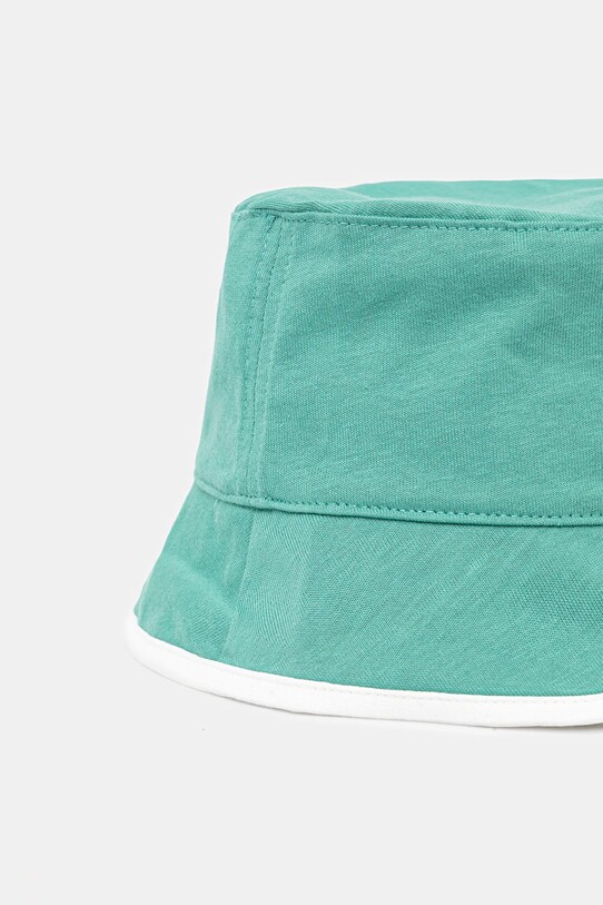 United Colors of Benetton pălărie reversibilă pentru copii verde 6YPLGA01G.P.Seasonal