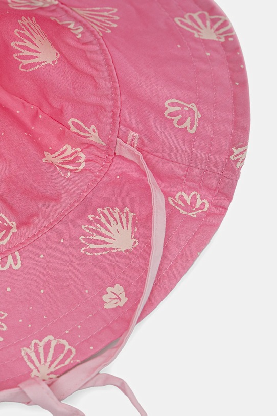 United Colors of Benetton kapelusz dwustronny bawełniany dziecięcy 65B2AA00W.W.Seasonal różowy