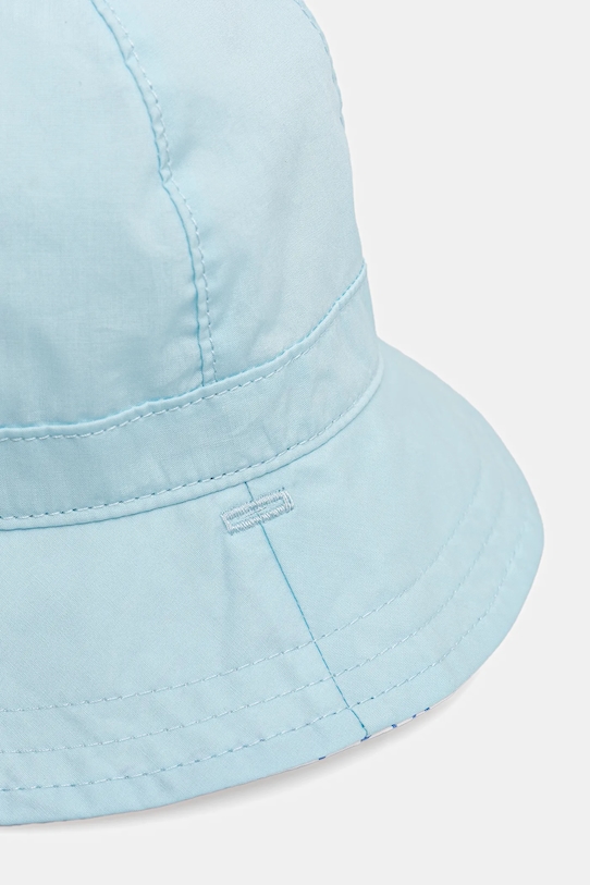 Дитячий двосторонній бавовняний капелюх United Colors of Benetton 65B2AA00W.W.Seasonal блакитний