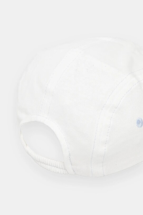 CHLAPEC Dětská bavlněná kšiltovka United Colors of Benetton 69G7AA00X.W.Seasonal bílá