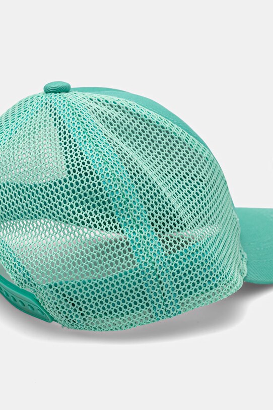 Chłopiec United Colors of Benetton czapka z daszkiem dziecięca 6XJNCA02L.G.Seasonal turkusowy