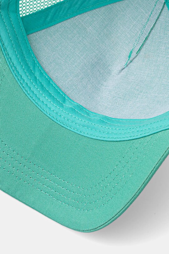 United Colors of Benetton czapka z daszkiem dziecięca turkusowy 6XJNCA02L.G.Seasonal