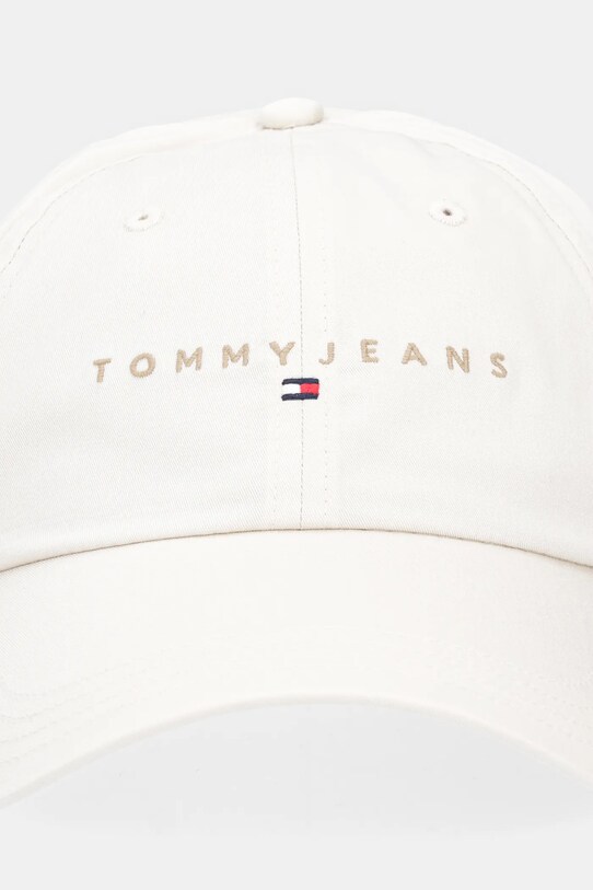 Tommy Jeans pamut baseball sapka 0 AM0AM12958 bézs SS25